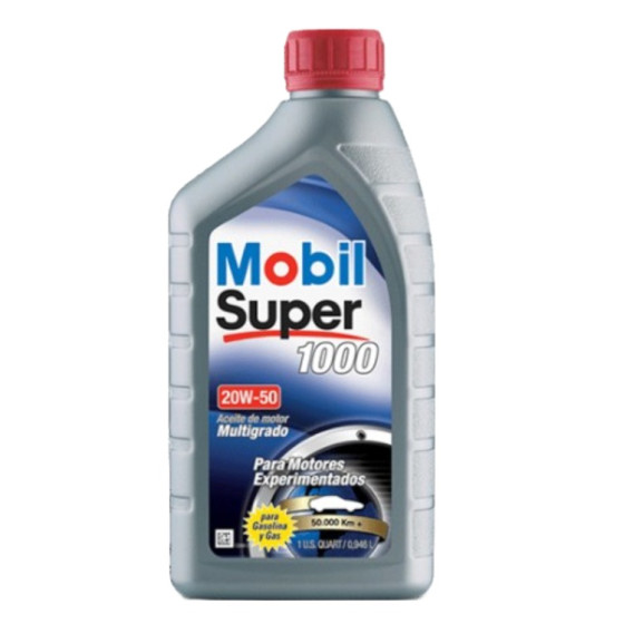 MOBIL SUPER 1000 20W50 12 UND X 1LT