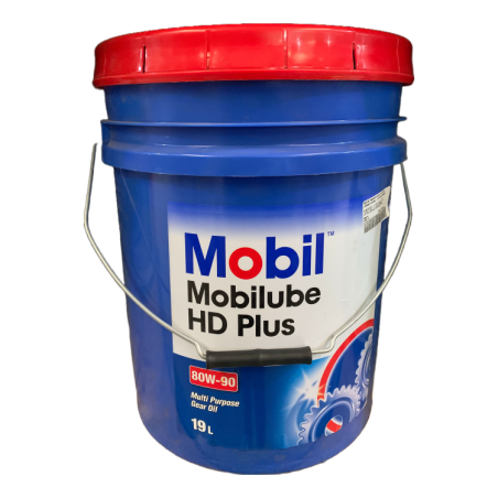 Aceite Mobil Mobilube Hd Plus 80w90 Balde 19 Lts