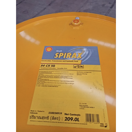 Spirax S4 CX 50 208,1L Shell