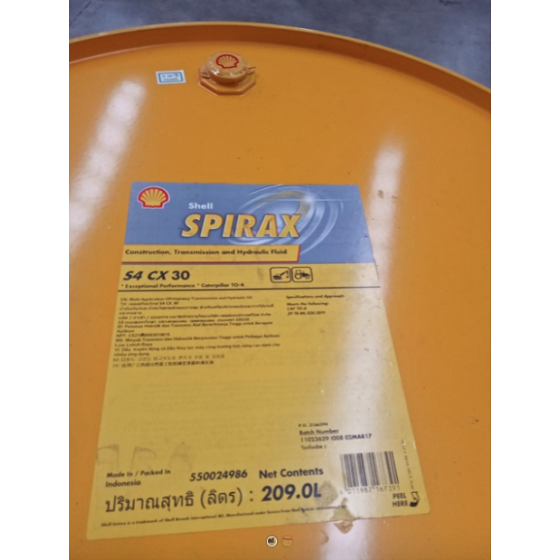 Spirax S4 CX 30 208,1L Shell