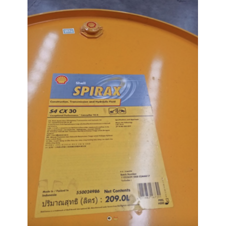 Spirax S4 CX 30 208,1L Shell