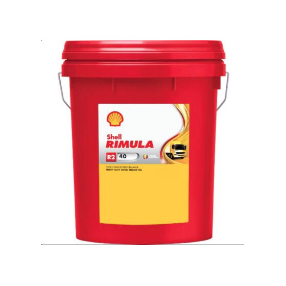 Rimula R2 40 (CF/10TBN)/balde Shell