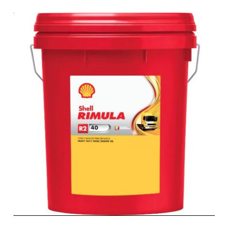 Rimula R2 40 (CF/10TBN)/balde Shell