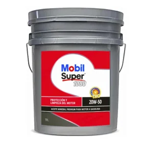 Aceite de Motor Mobil Super 1000 Mineral 20W50 4L SN  19LT