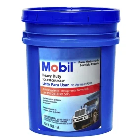 MOBIL HEAVY DUTY SCA PRECHARGED 50% BALDE 19LT