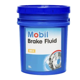 MOBIL BRAKE FLUID DOT-4 BALDE 19LT