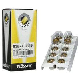 Ampolletas T67, 12V, 5W, BA15S Flosser